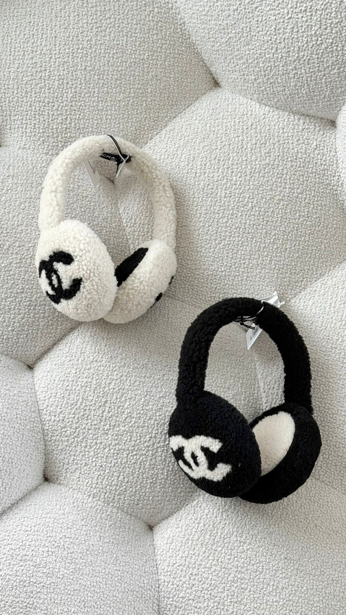 Chanel Autumn-Winter 2025/26 Pre-Collection Earmuffs Shearling Lambskin