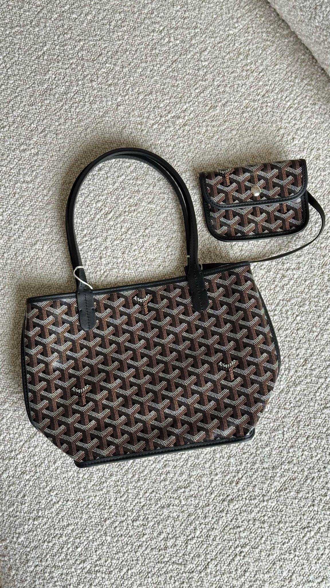 Goyard Mini Anjou Black