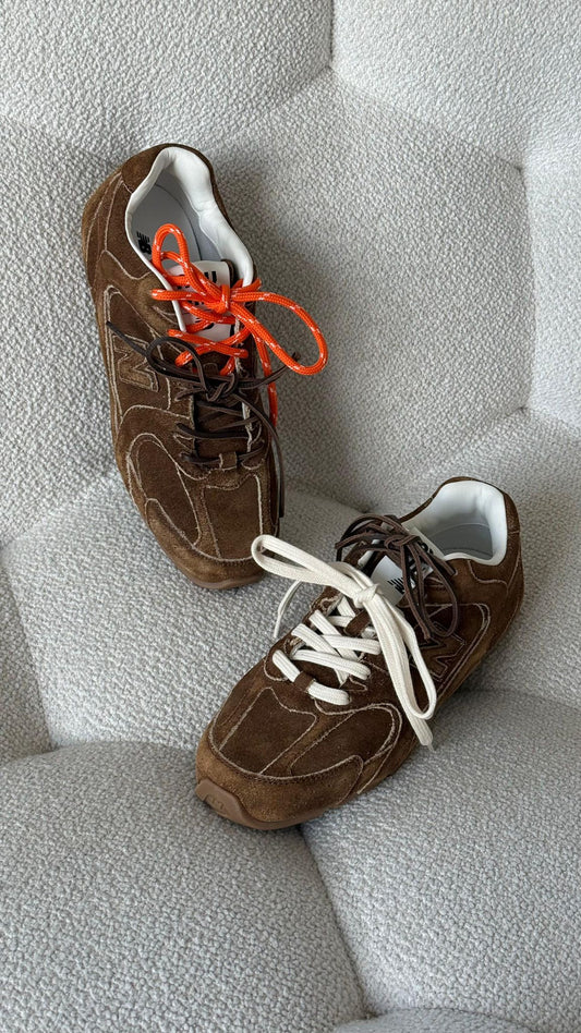 Miu Miu x New Balance 530 SL Trainers Suede Cinnamon