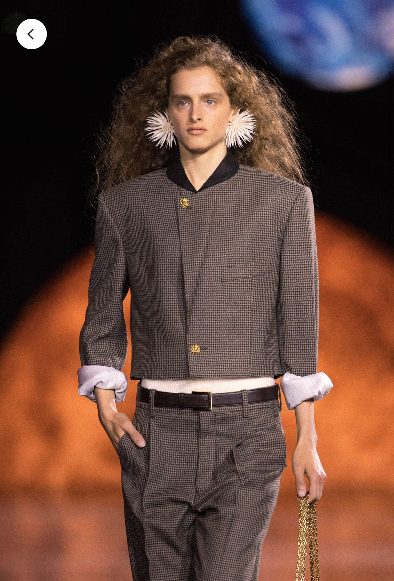 Chanel Spring Summer 2026 Jacket Wool Cloth Brown & Ecru