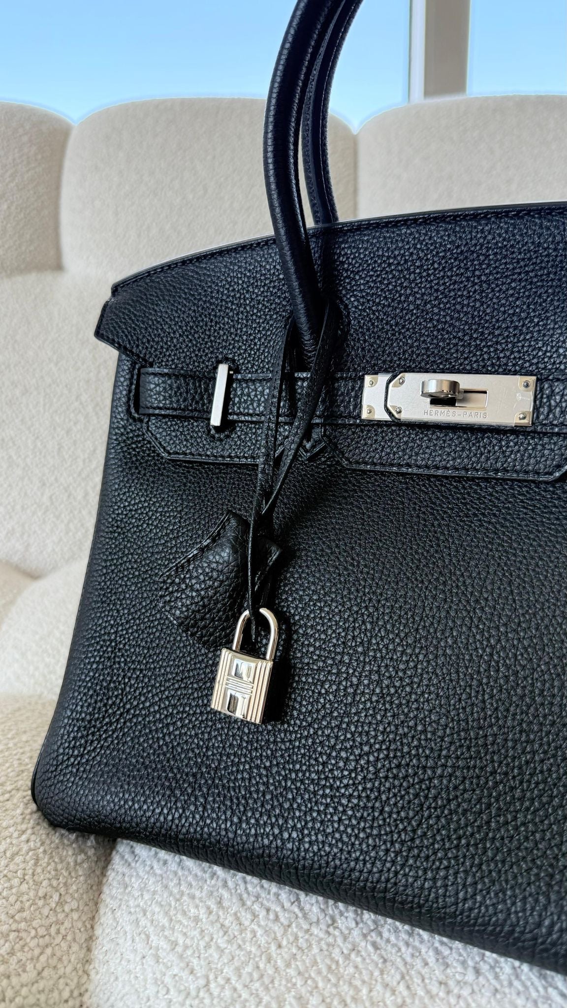 Hermès Birkin B30 Togo Black PHW O