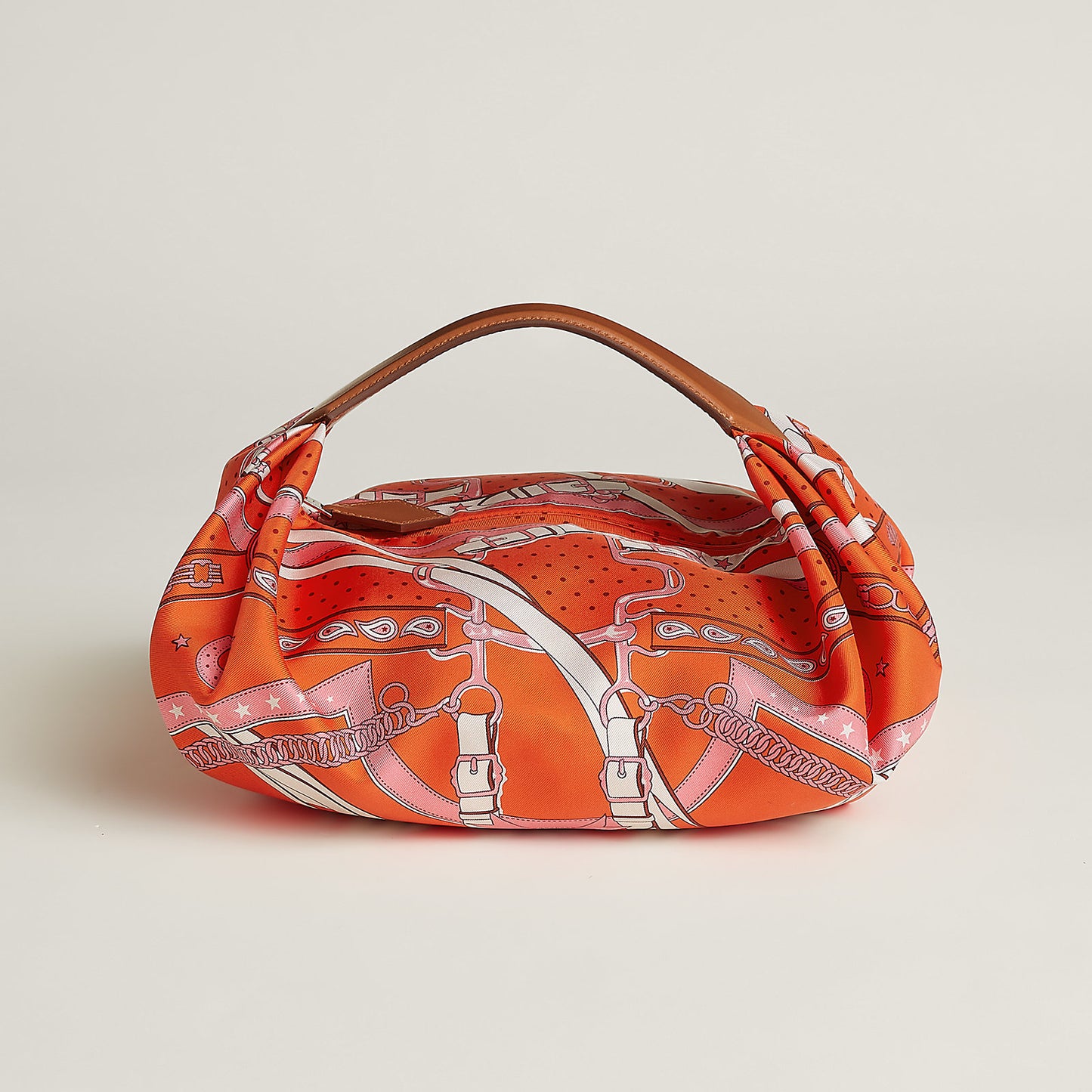 Hermès Balusoie Bag Orange Poppy & Fauve