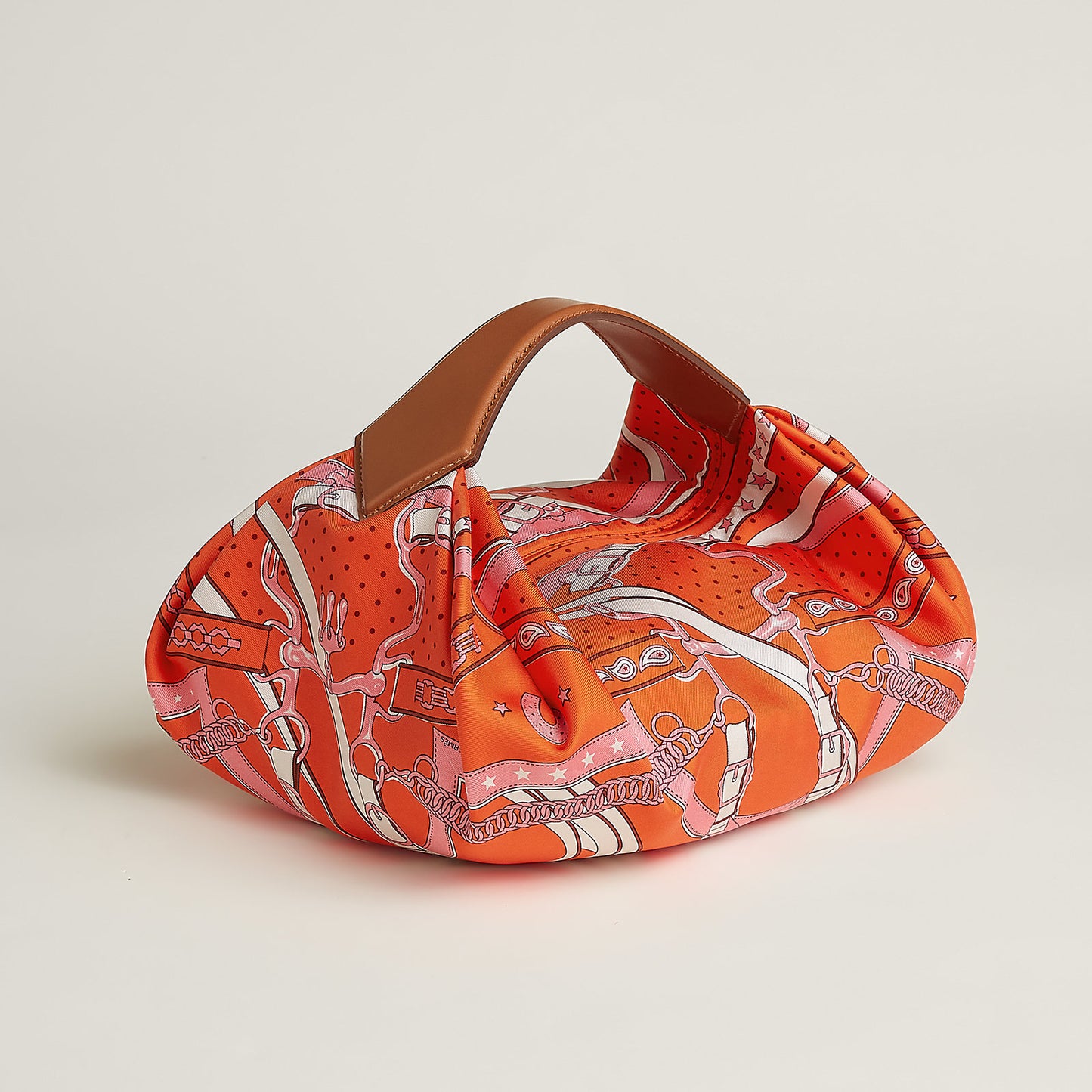 Hermès Balusoie Bag Orange Poppy & Fauve